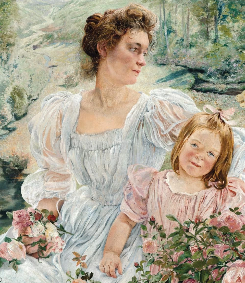 Madre e figlia, 1892
